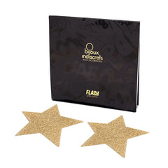 JOYERÍA - FUNDA COLCHÓN INDISCRETS FLASH ESTRELLA ORO