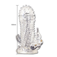 BAILE - EXTENSIÓN DE PENE VIBRADOR CONEJO BRAVE MAN