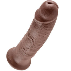 KING COCK - 10 DILDO MARRÓN 25,4 CM