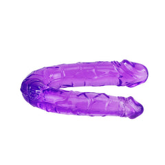 BAILE - DOUBLE FLEXIBLE JELLY DILDO LILAC