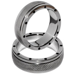 METAL HARD - RING FOR PENIS AND TESTICULES 55MM