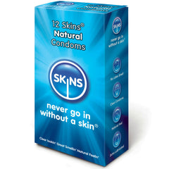 SKINS - NATURAL CONDOM PACK 12