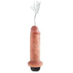 KING COCK - CONSOLADOR SQUIRTING DE 15,24 CM