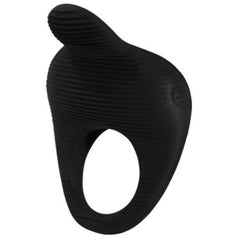 PRETTY LOVE - THIMBLE RING VIBRATOR BLACK