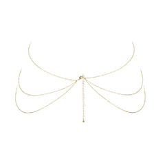 JEWELRY - BEAUTIFUL METAL BODY CHAINS 8 GOLD