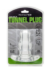 PERFECT FIT BRAND - DOUBLE TUNNEL CAP XL LARGE CLEAR