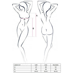 PASSION - DISFRAZ DE ENFERMERA AKKIE MUJER S/M