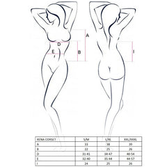 PASSION - CORSÉ MUJER XENA TALLA S/M