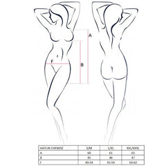 PASSION - CAMISA MUJER HAYLIN NEGRA TALLA S/M