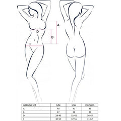 PASSION - CONJUNTO IMAGINE MUJER TALLA S/M