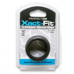 PERFECT FIT BRAND - KIT 3 XACT FIT RINGS 14/15/16 INCHES