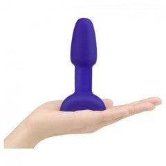 B-VIBE - PLUG ANAL CON CONTROL REMOTO RIMMING PEQUEÑO LILA