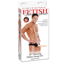 FETISH FANTASY SERIES - FETISH NATURAL DREAM VIBRATING HOLLOW STRAP
