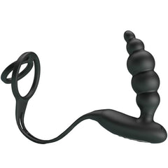 PRETTY LOVE - ANILLOS PARA EL PENE CON ENCHUFE VIBRADOR