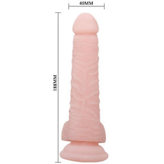 BAILE - DILDO NATURAL SUPER REALISTA 18,8 CM
