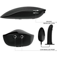 PRETTY LOVE - MARVIN STRAP WITH VIBRATION AND HOLLOW DILDO