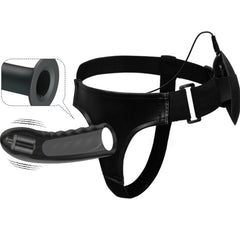 PRETTY LOVE - MARVIN STRAP WITH VIBRATION AND HOLLOW DILDO