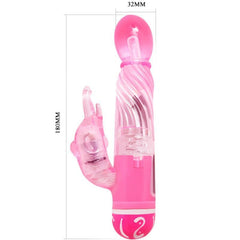 BAILE - MULTIPLE SPEED VIBRATOR WITH LILAC STIMULATOR