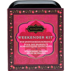 KAMASUTRA - WEEKENDER KIT IN STRAWBERRY TIN STRAWBERRY DREAMS