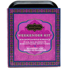 KAMASUTRA - WEEKENDER KIT IN RASPBERRY KISS RASPBERRY TIN