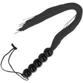 DARKNESS - BLACK THIN BONDAGE WHIP
