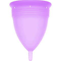 STERCUP - COUPE MENSTRUELLE EN SILICONE FDA LILAS - TAILLE L