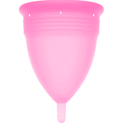 STERCUP - COPA MENSTRUAL DE SILICONA FDA ROSA - TALLA S