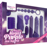 TOYJOY - KIT DE JUGUETES SEXUALES MEGA PÚRPURA SOLO PARA TI
