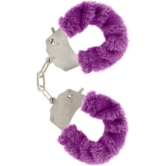TOYJOY - PUÑOS FURRY FUN BONDAGE MORADO