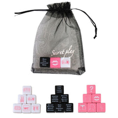 SECRETPLAY - JUEGO DE 3 DADOS (ES/PT/EN/FR)