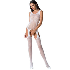 PASSION - BODYSTOCKING MUJER BS061 NEGRO TALLA ÚNICA