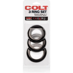 CALEXOTICS - SET OF 3 COLT RINGS