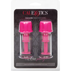 CALEXOTICS - VENTOSAS VACÍO TWIST ROSA