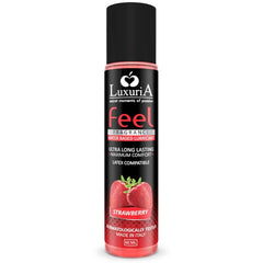 INTIMATELINE - LUBRICANTE LUXURIA A BASE DE AGUA FEEL FRESA 60 ML