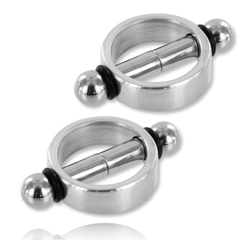 METAL HARD - METAL HARD MAGNETIC NIPPLE CLAMPS PAIR