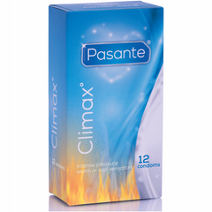 PASANTE - CONDONES CLIMAX 6 EFECTO CALOR + 6 EFECTO FRÍO / 12 UNIDADES
