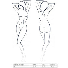 PASSION - BODY MUJER OBSIDIANA XXL/XXXL