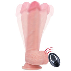 ROCKARMY - APACHE PREMIUM CONTROL REMOTO VIBRADOR SILICONA LÍQUIDA 20.5 CM -O- 4.62 CM