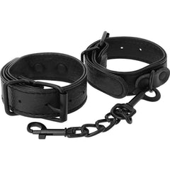 DARKNESS - TEXTURED HANDCUFFS WIDE AND THIN