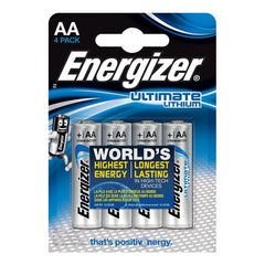 ENERGIZADOR - ULTIMATE LITIO AA L91 LR6 1.5V *4