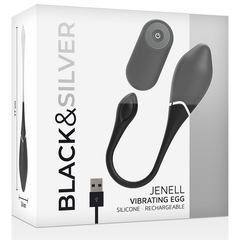 BLACK&SILVER - UF VIBRANT RECHARGEABLE JENELL