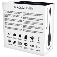 BLACK&SILVER - UF VIBRANT RECHARGEABLE JENELL