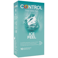 CONTROL - ICE FEEL COOL EFECTO 10 UNIDADES