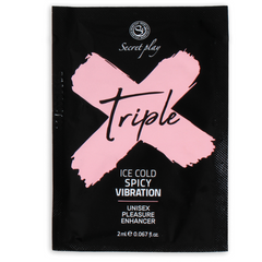 SECRETPLAY - INTENSIFICADOR DE PLACER TRIPLE X MONODOSIS