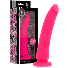 DELTA CLUB - JUGUETES DILDO MEDICO SILICONA ROSA 20 CM -O- 4 CM
