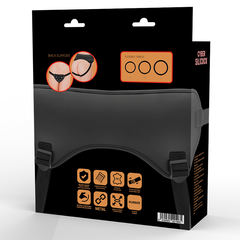 CYBER SILICOCK - ARNÉS DE CORREA CON 3 ANILLAS GRATIS