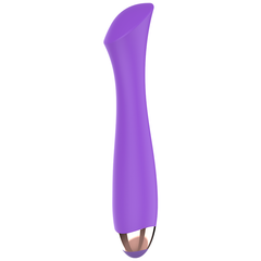WOMANVIBE - VIBRATEUR RECHARGEABLE EN SILICONE MANDY POINT "K"