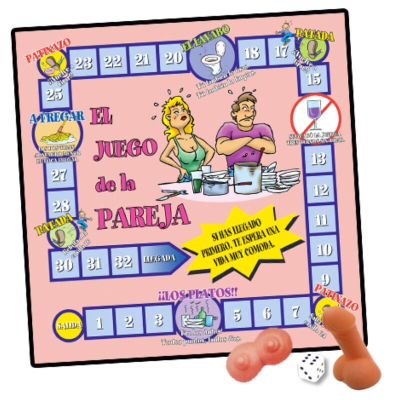 NUEVO - JUEGO DE LA PAREJA (MEDIDA: 33.5 X 33.5CM)