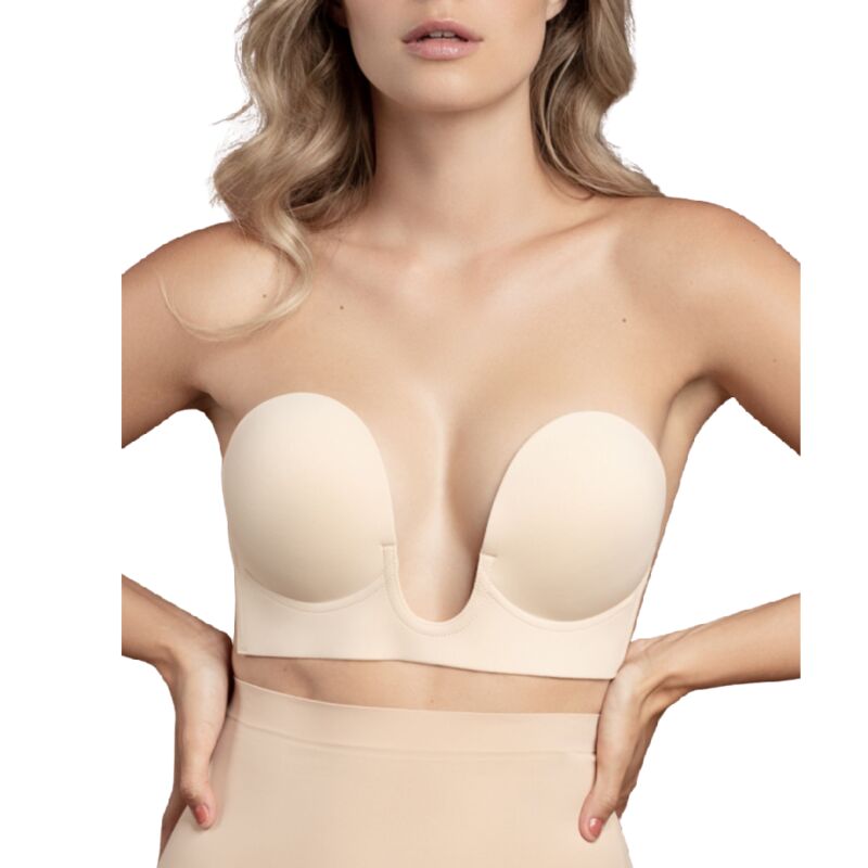 BYE-BRA - BLACK STRAPLESS BRA A CUP