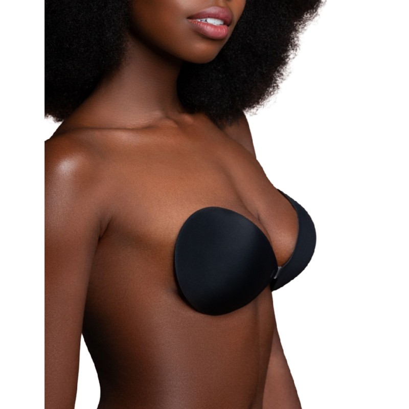 BYE-BRA - BLACK INVISIBLE BRA A CUP